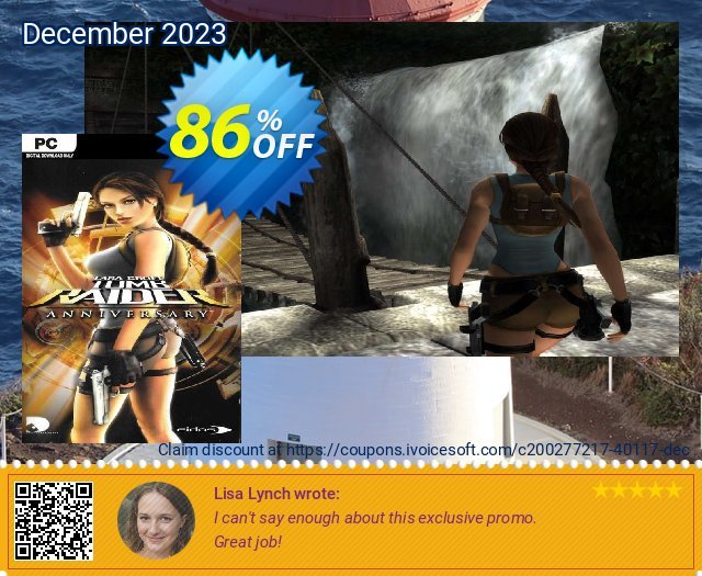 Tomb Raider: Anniversary PC besten Preisreduzierung Bildschirmfoto