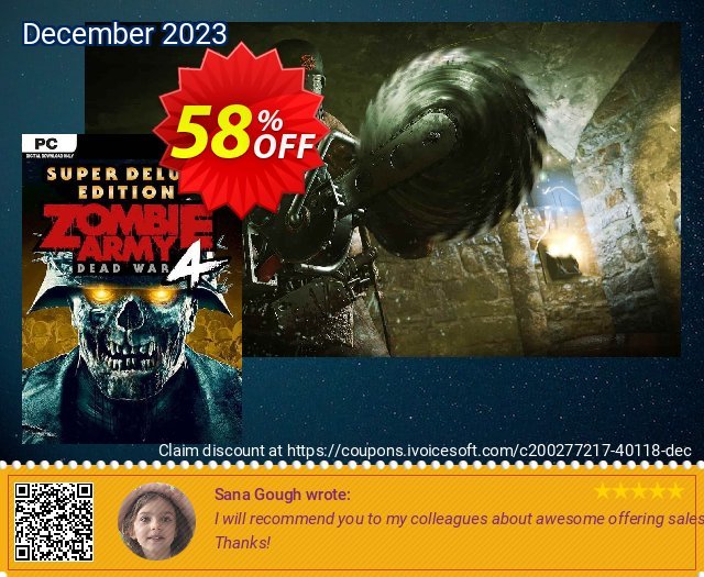 Zombie Army 4: Dead War Super Deluxe Edition PC besten Preisreduzierung Bildschirmfoto