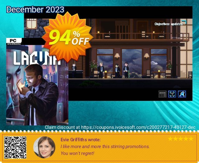 Lacuna – A Sci-Fi Noir Adventure PC wunderschön Promotionsangebot Bildschirmfoto