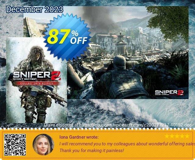Sniper: Ghost Warrior 2 Collector's Edition PC discount 87% OFF, 2024 Memorial Day discounts. Sniper: Ghost Warrior 2 Collector&#039;s Edition PC Deal 2024 CDkeys