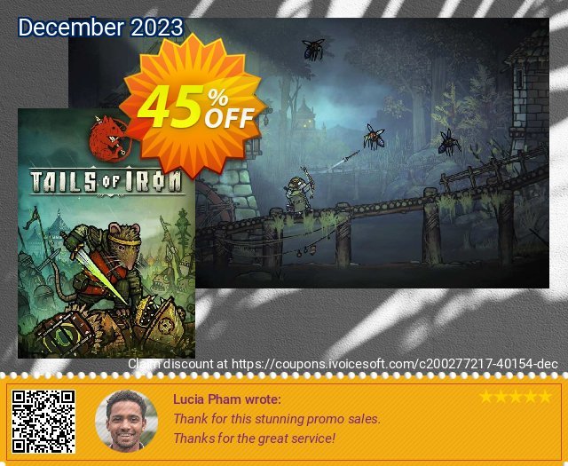 Tails of Iron PC discount 45% OFF, 2024 Mother Day sales. Tails of Iron PC Deal 2024 CDkeys
