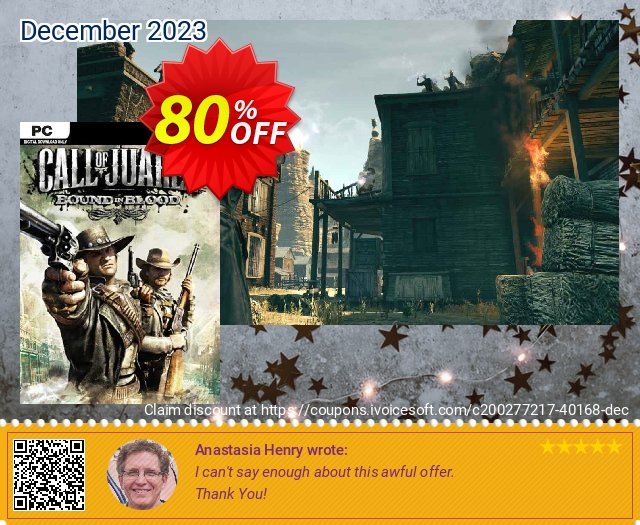 Call of Juarez - Bound in Blood PC (Steam) mengagetkan penawaran loyalitas pelanggan Screenshot