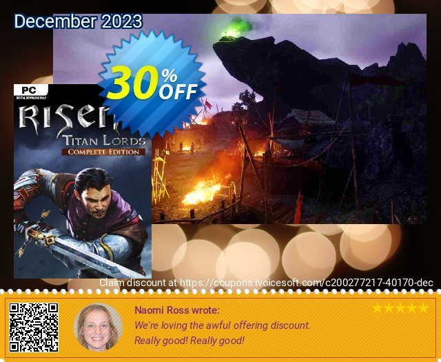 Risen 3 - Titan Lords Complete Edition PC 令人惊讶的 折扣 软件截图