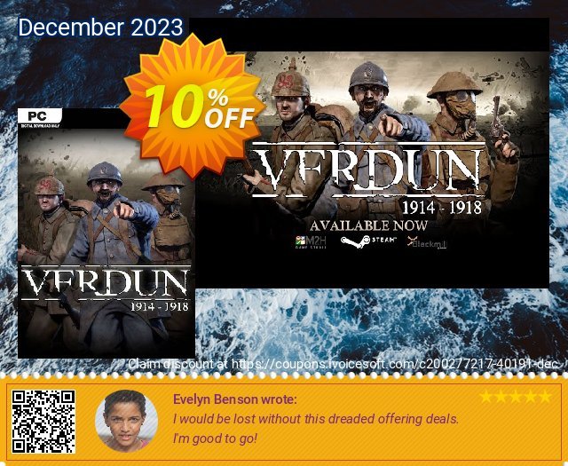 Verdun PC 惊人的 优惠码 软件截图