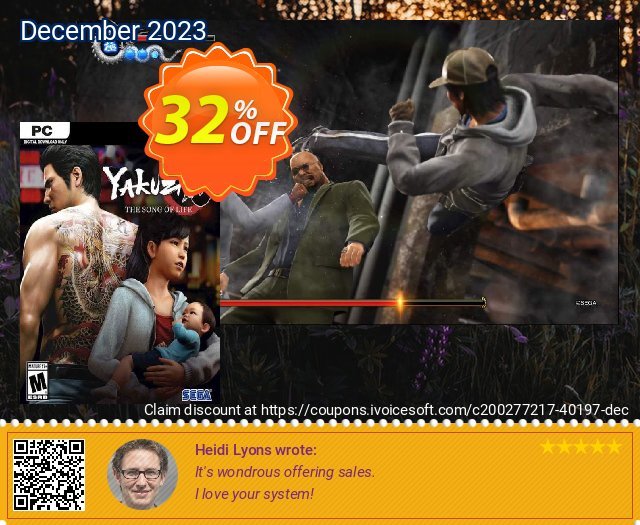 Yakuza 6: The Song of Life PC discount 32% OFF, 2024 Easter Day offering discount. Yakuza 6: The Song of Life PC Deal 2024 CDkeys