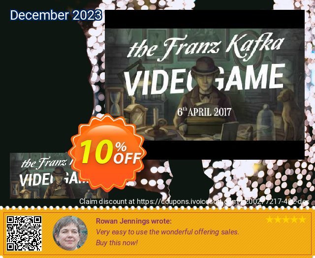 The Franz Kafka Videogame PC discount 10% OFF, 2024 Easter Day discount. The Franz Kafka Videogame PC Deal