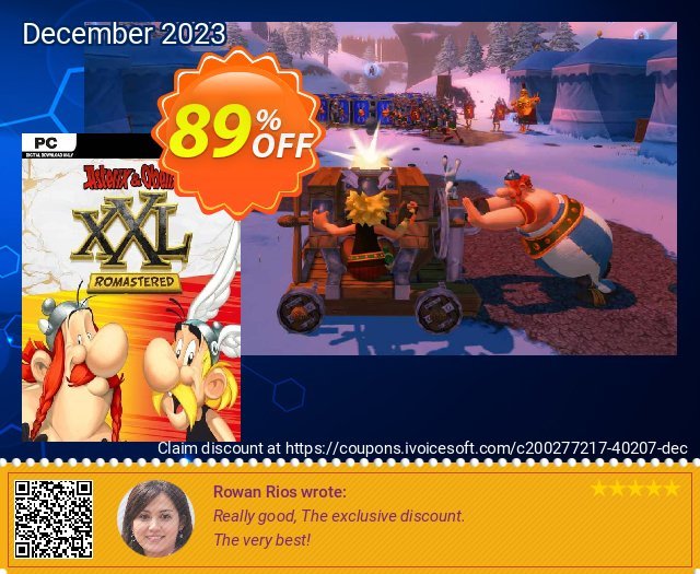 Asterix & Obelix XXL: Romastered PC eksklusif kupon diskon Screenshot