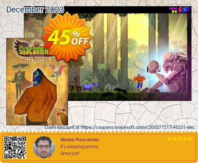 Guacamelee! Gold Edition PC discount 45% OFF, 2024 Working Day deals. Guacamelee! Gold Edition PC Deal 2024 CDkeys