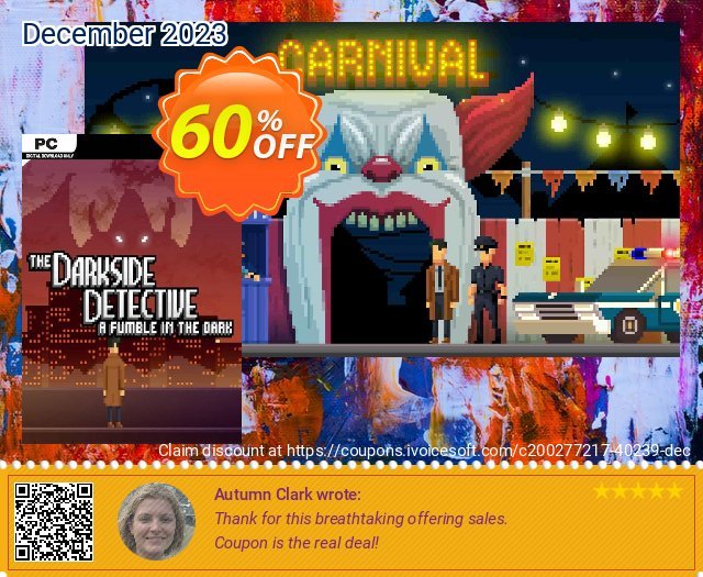 The Darkside Detective: A Fumble in the Dark PC discount 60% OFF, 2024 Mother Day offering sales. The Darkside Detective: A Fumble in the Dark PC Deal 2024 CDkeys