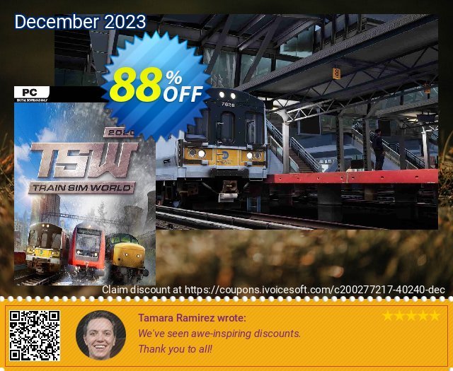 Train Sim World 2020 PC discount 88% OFF, 2024 World Heritage Day offering sales. Train Sim World 2024 PC Deal 2024 CDkeys