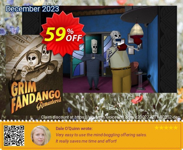 Grim Fandango Remastered PC verblüffend Ausverkauf Bildschirmfoto