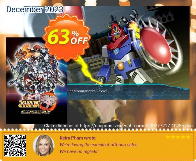 Super Robot Wars 30 Deluxe Edition PC discount 63% OFF, 2024 Labour Day offering deals. Super Robot Wars 30 Deluxe Edition PC Deal 2024 CDkeys