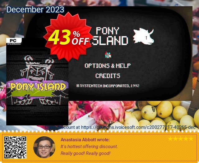 Pony Island PC discount 43% OFF, 2024 Mother's Day offering sales. Pony Island PC Deal 2024 CDkeys