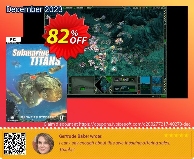 Submarine Titans PC ausschließlich Preisreduzierung Bildschirmfoto