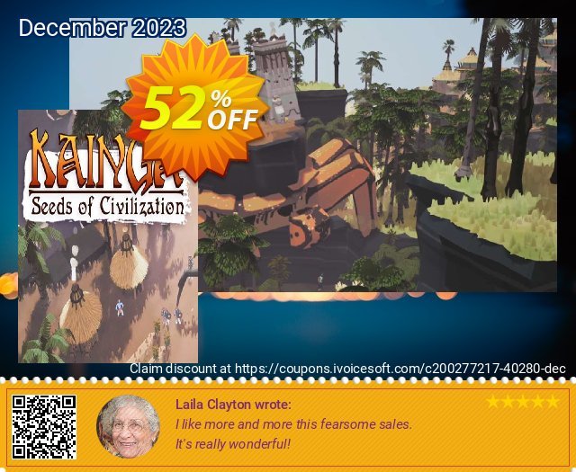 Kainga: Seeds of Civilization PC atemberaubend Promotionsangebot Bildschirmfoto