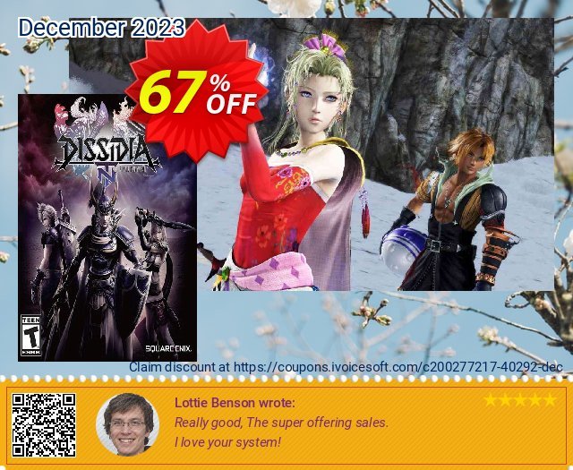 Dissidia Final Fantasy NT Standard Edition PC discount 67% OFF, 2024 Memorial Day offering sales. Dissidia Final Fantasy NT Standard Edition PC Deal 2024 CDkeys
