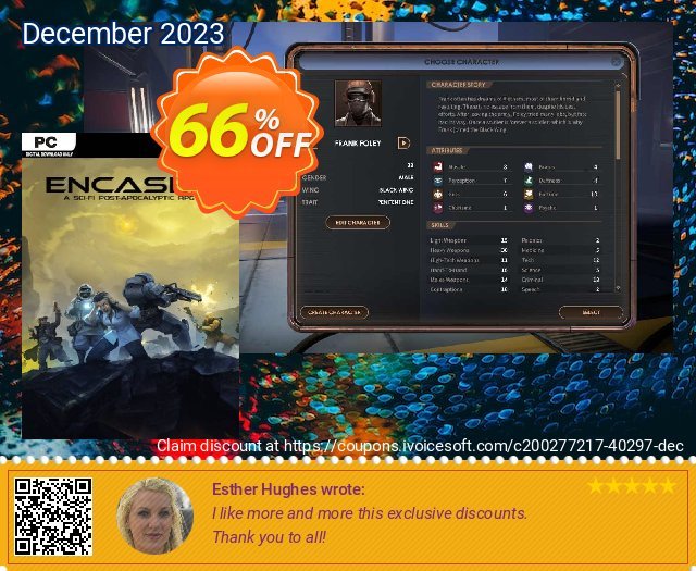 Encased PC genial Promotionsangebot Bildschirmfoto