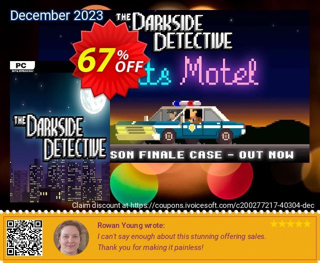 The Darkside Detective PC besten Außendienst-Promotions Bildschirmfoto