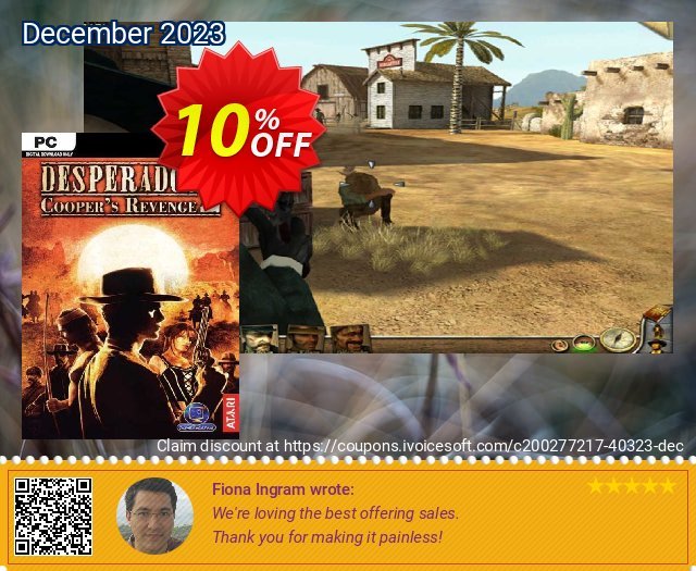 Desperados 2 Cooper&#039;s Revenge PC mengagetkan penawaran deals Screenshot