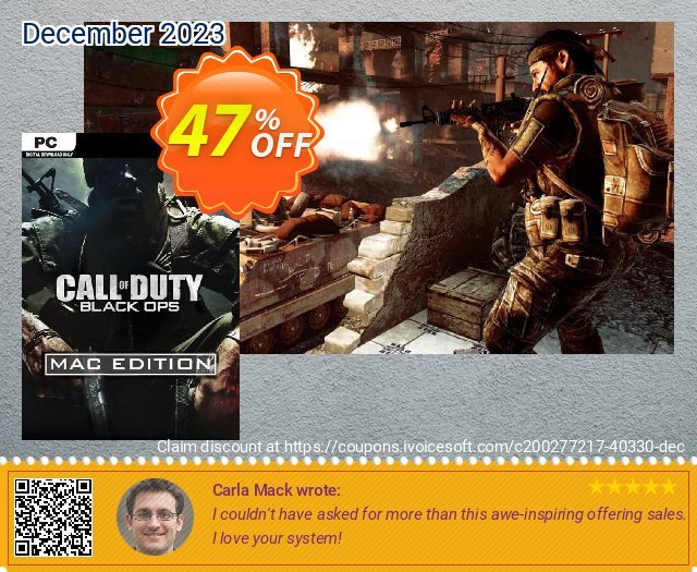 Call of Duty: Black Ops - Mac Edition PC discount 47% OFF, 2024 World Heritage Day offering discount. Call of Duty: Black Ops - Mac Edition PC Deal 2024 CDkeys