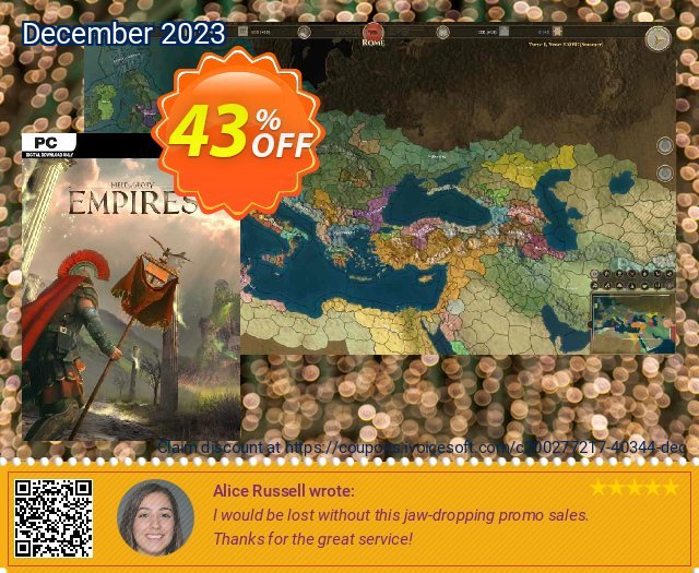 Field of Glory: Empires PC wunderschön Rabatt Bildschirmfoto