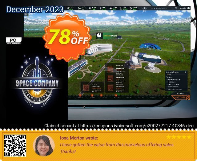 Space Company Simulator PC discount 78% OFF, 2024 Mother Day offer. Space Company Simulator PC Deal 2024 CDkeys