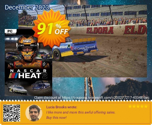 NASCAR Heat 2 PC 口が開きっ放し プロモーション スクリーンショット