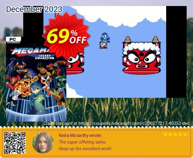 Mega Man Legacy Collection PC 了不起的 产品销售 软件截图