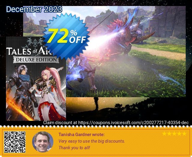 Tales of Arise - Deluxe Edition PC 可怕的 促销销售 软件截图