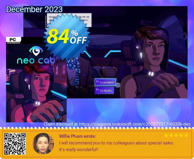 Neo Cab PC geniale Preisnachlass Bildschirmfoto
