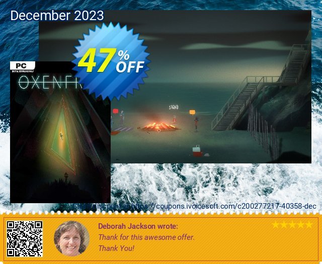 Oxenfree PC marvelous voucher promo Screenshot