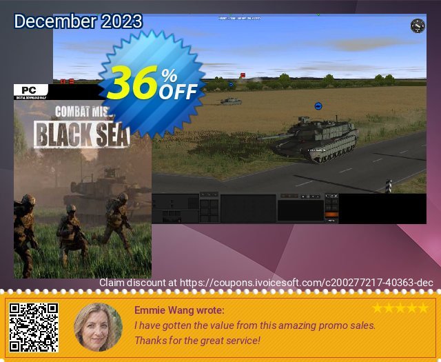Combat Mission Black Sea PC terbatas penjualan Screenshot