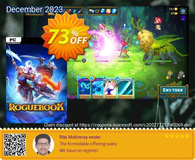 Roguebook PC fantastisch Verkaufsförderung Bildschirmfoto