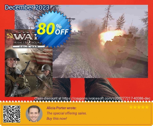 Men of War: Assault Squad 2 - Cold War PC 令人敬畏的 产品销售 软件截图