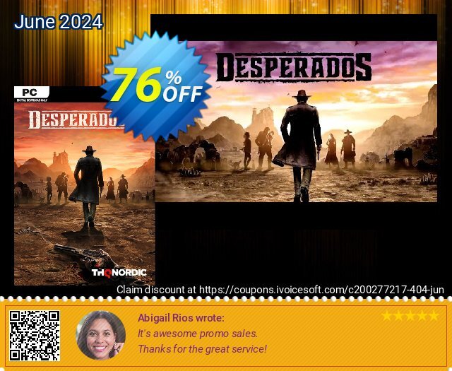 Desperados 3 PC 惊人 促销销售 软件截图