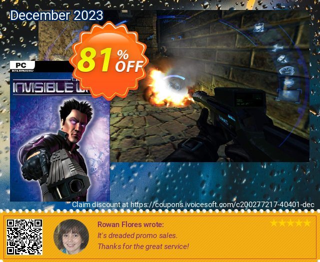 Deus Ex: Invisible War PC teristimewa penawaran promosi Screenshot