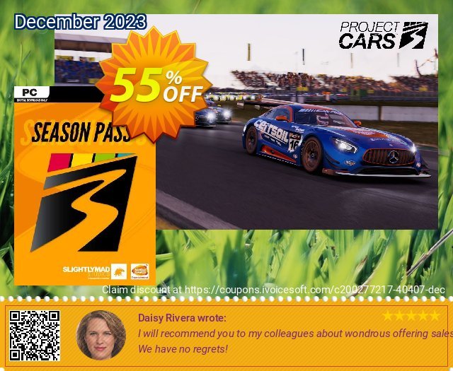Project Cars 3 -Season Pass PC 令人敬畏的 产品销售 软件截图