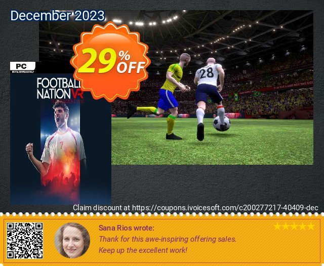 Football Nation VR Tournament 2018 PC megah penawaran sales Screenshot