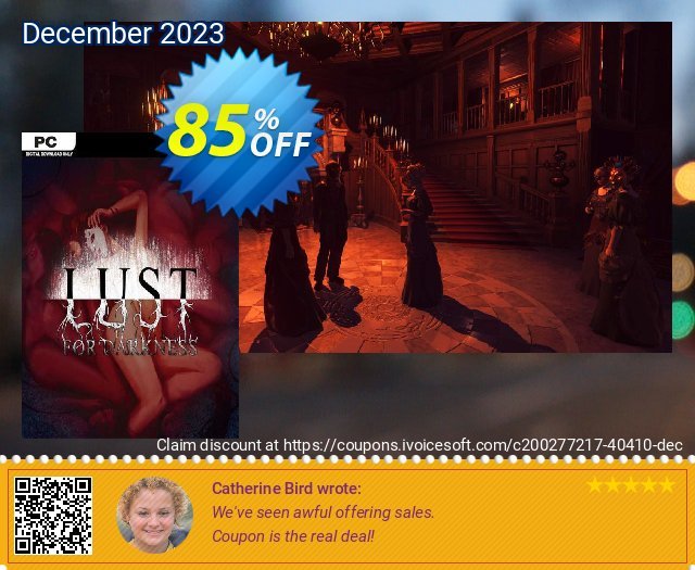 Lust for Darkness PC 令人惊讶的 产品销售 软件截图