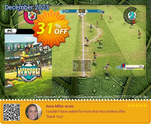 Legendary Eleven: Epic Football PC aufregenden Promotionsangebot Bildschirmfoto