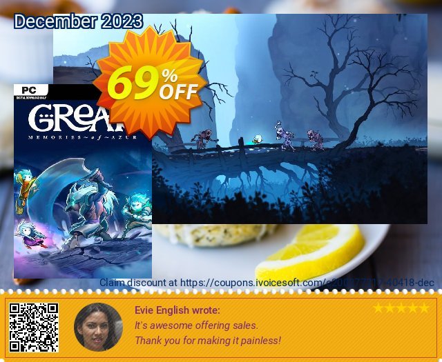 Greak: Memories of Azur PC  특별한   세일  스크린 샷