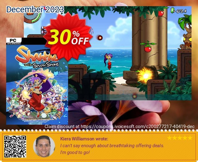 Shantae and the Seven Sirens PC 最佳的 折扣码 软件截图