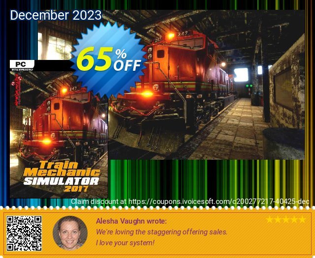 Train Mechanic Simulator 2017 PC khusus penawaran deals Screenshot