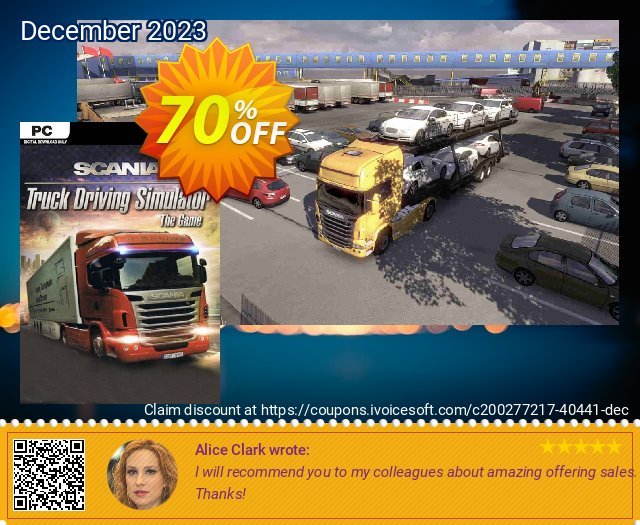 Scania Truck Driving Simulator PC baik sekali penawaran deals Screenshot