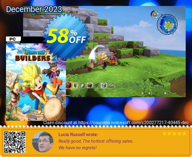 Dragon Quest Builders 2 PC beeindruckend Sale Aktionen Bildschirmfoto