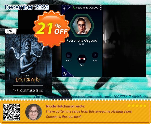Doctor Who: The Lonely Assassins PC impresif promosi Screenshot