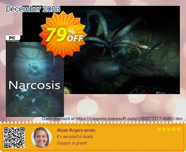 Narcosis PC discount 79% OFF, 2024 World Press Freedom Day offering sales. Narcosis PC Deal 2024 CDkeys