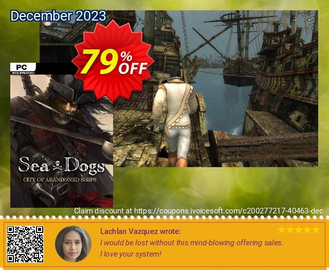 Sea Dogs City of Abandoned Ships PC teristimewa diskon Screenshot