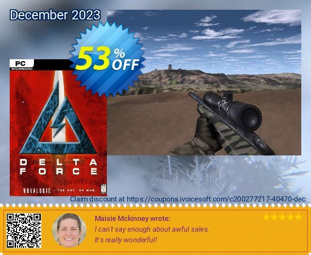 Delta Force PC discount 53% OFF, 2024 Labour Day offering sales. Delta Force PC Deal 2024 CDkeys