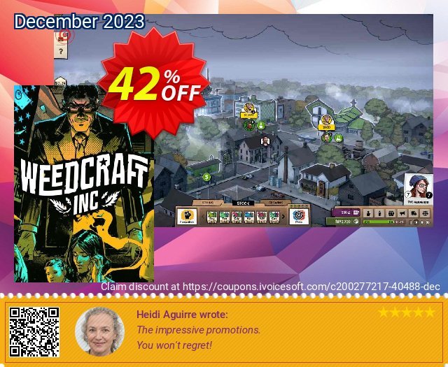 Weedcraft Inc PC ausschließenden Verkaufsförderung Bildschirmfoto